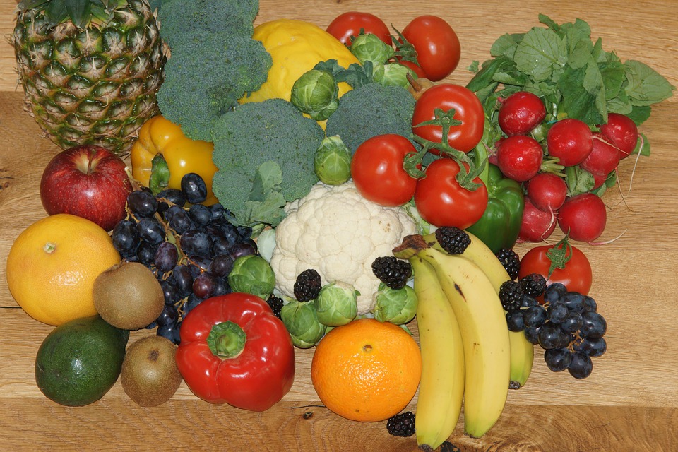 Fruit and vegetables