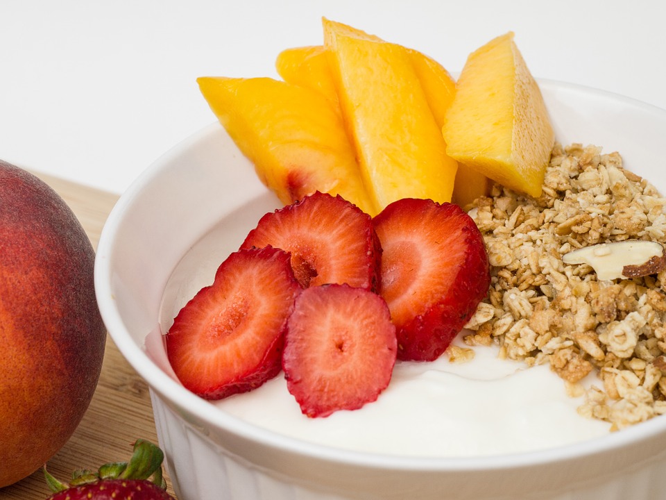 fruit and granola