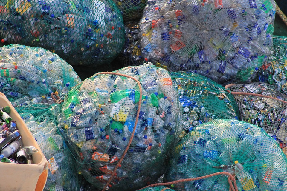 Bags of plastic