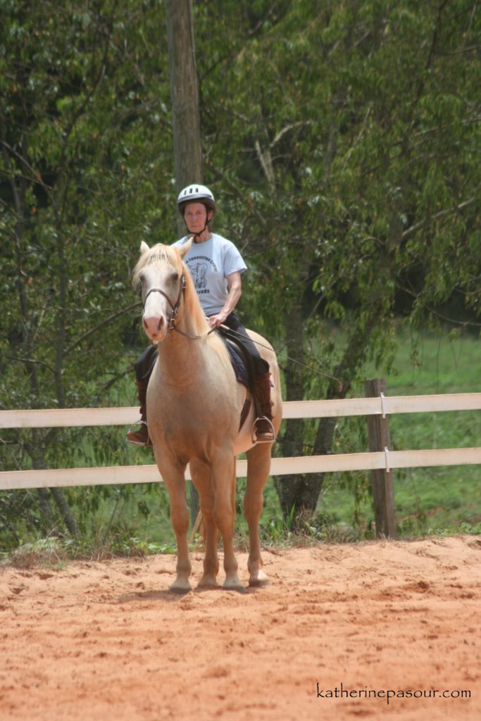 Katherine and her horse