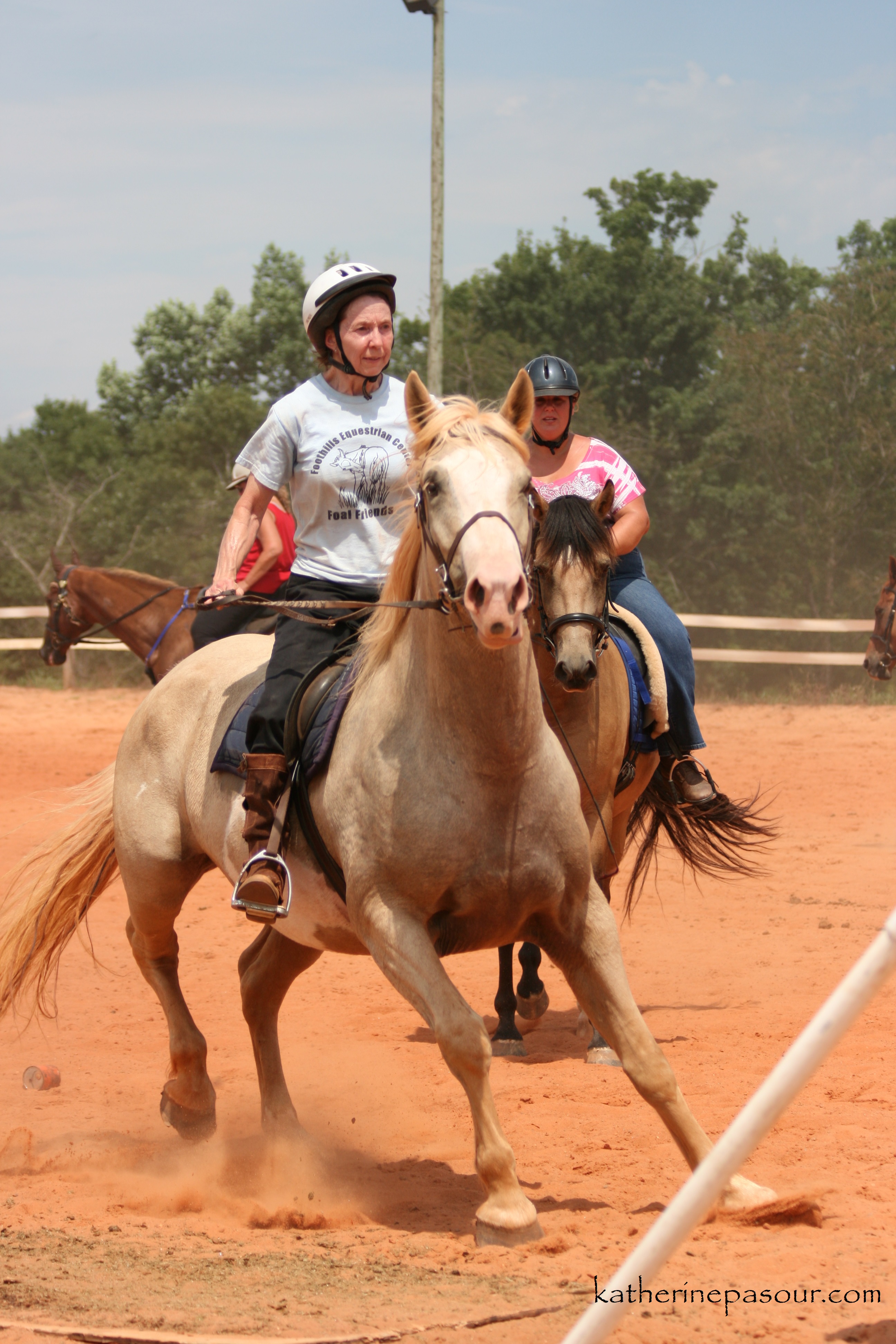 Katherine and horse